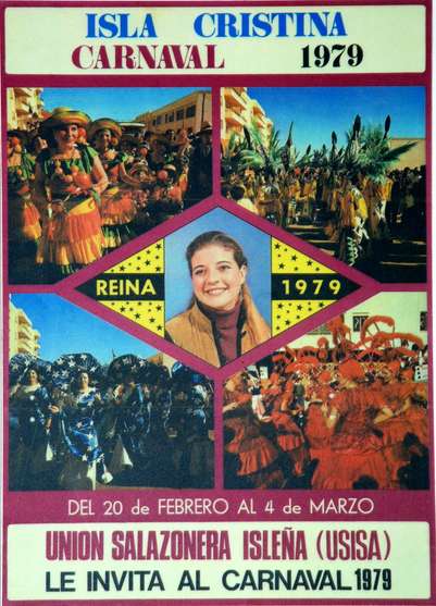 Cartel del Carnaval de Isla Cristina 1979