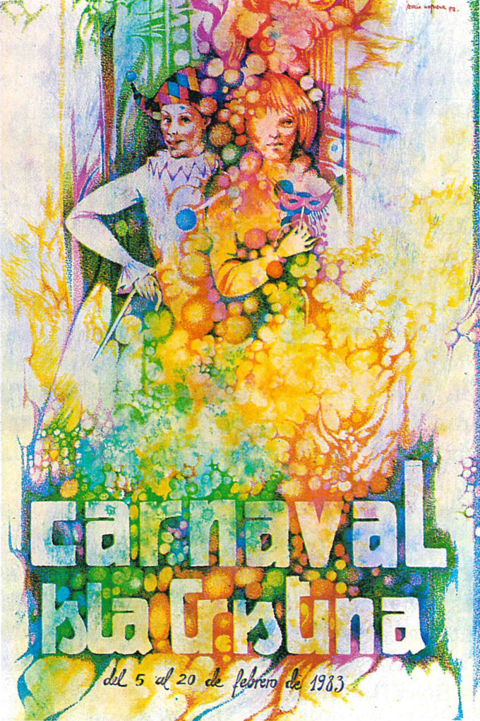 Cartel del Carnaval de Isla Cristina 1983