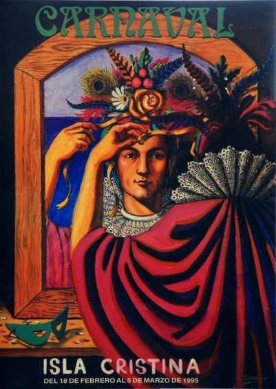 Cartel del Carnaval de Isla Cristina 1995