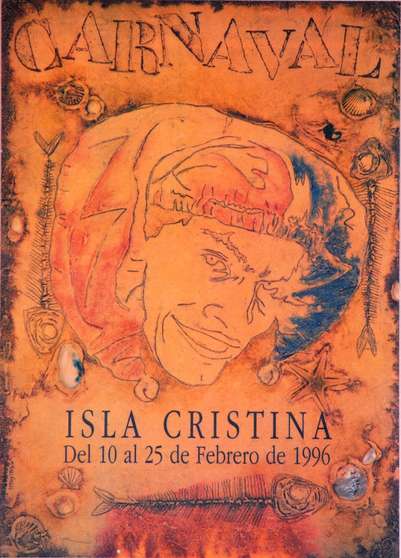 Cartel del Carnaval de Isla Cristina 1996