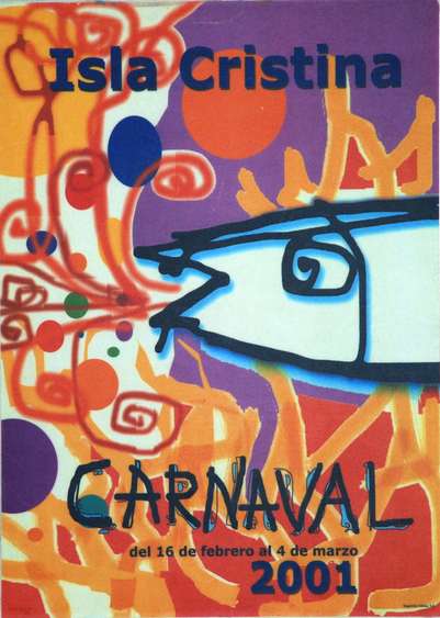 Cartel del Carnaval de Isla Cristina 2001