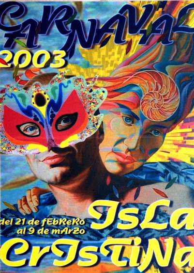 Cartel del Carnaval de Isla Cristina 2003