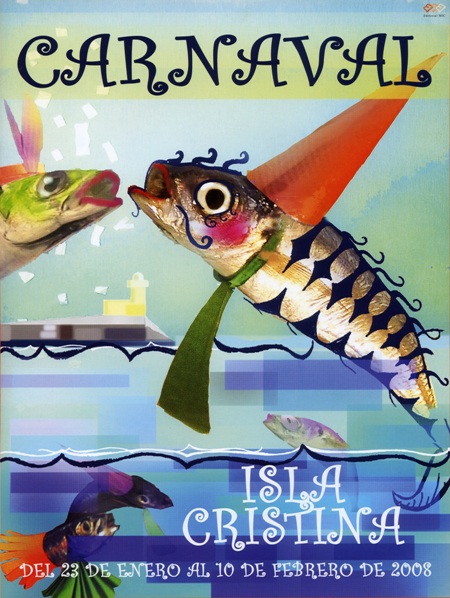 Cartel del Carnaval de Isla Cristina 2008