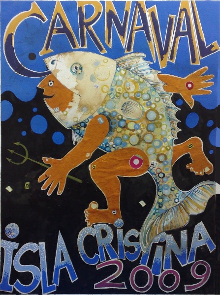 Cartel del Carnaval de Isla Cristina 2009