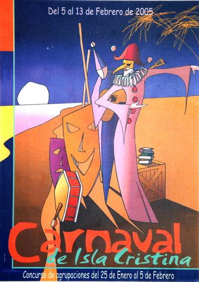 Cartel del Carnaval de Isla Cristina 2005