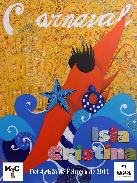 Cartel del Carnaval de Isla Cristina 2012