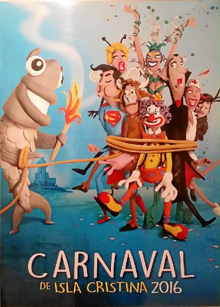 Cartel del Carnaval de Isla Cristina 2016