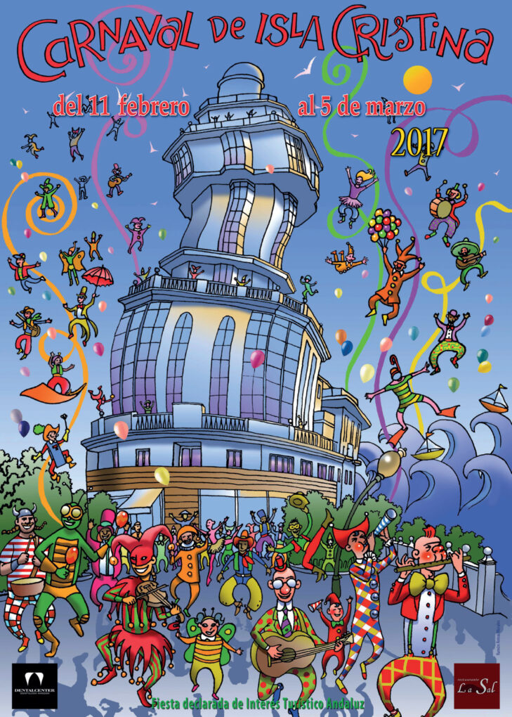 Cartel del Carnaval de Isla Cristina 2017