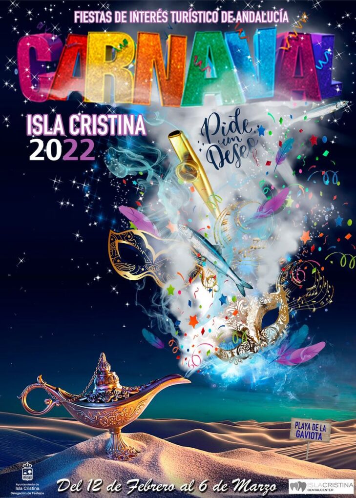 Cartel del Carnaval de Isla Cristina 2022