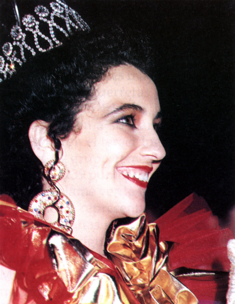 María Sampedro Casanova Martín, Reina Mayor del Carnaval de Isla Cristina 1990